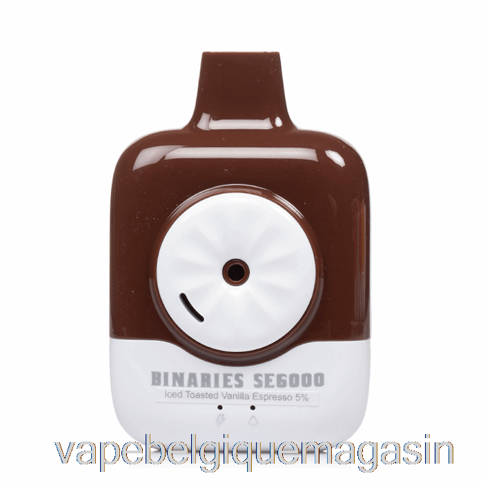 Vape Juice Horizon Binaires Se6000 Jetable Expresso Vanille Grillé Glacé